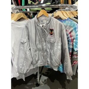 Vintage 90s Swingster Project 20th Century Fox Quilted Bomber Jacket Size Large